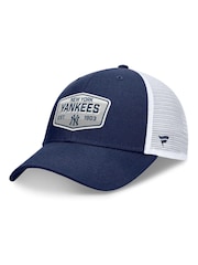 Fanatics Blue MLB New York Yankees Unstructured Meshback Snapback 100% Cotton Hat - Image 1 of 3