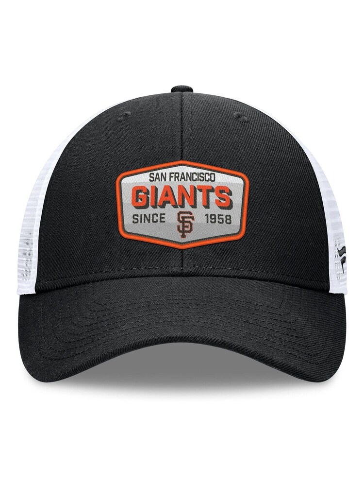 Fanatics MLB San Francisco Giants Unstructured Meshback Snapback 100% Cotton Black Hat - Image 3 of 3