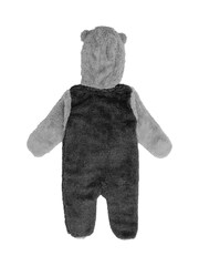Fanatics NHL Boston Bruins Game Nap Teddy All-In-One Newborn Black Fleece - Image 2 of 3