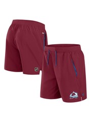 Fanatics Red NHL Colorado Avalanche Authentic Pro Rink Performance Shorts - Image 1 of 3