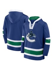 Fanatics Blue NHL Vancouver Canucks Laced Hockey Hoodie - Image 1 of 2