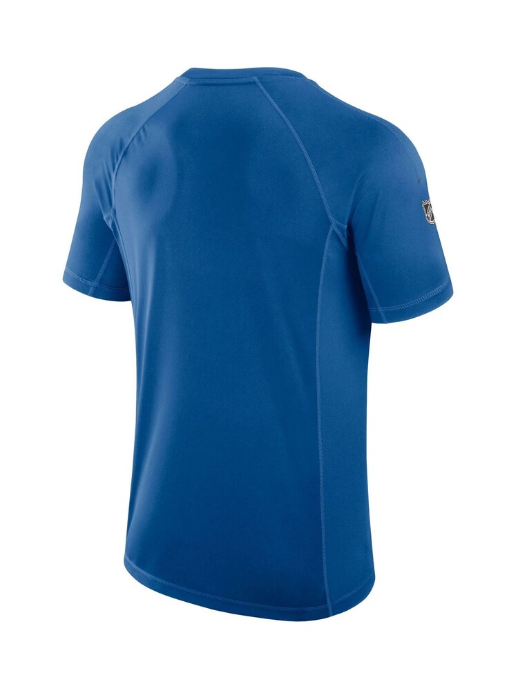 Fanatics Blue NHL Colorado Avalanche Authentic Pro Rink Tech Short Sleeve T-Shirt - Image 2 of 3