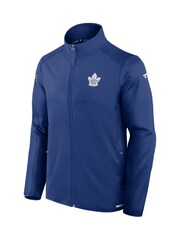 Fanatics Blue NHL Toronto Maple Leafs Authentic Pro Rink Full-Zip Fleece Jacket - Image 2 of 3