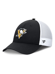 Fanatics NHL Pittsburgh Penguins Authentic Pro Rink Structured Adjustable Snapback Black Hat - Image 1 of 3