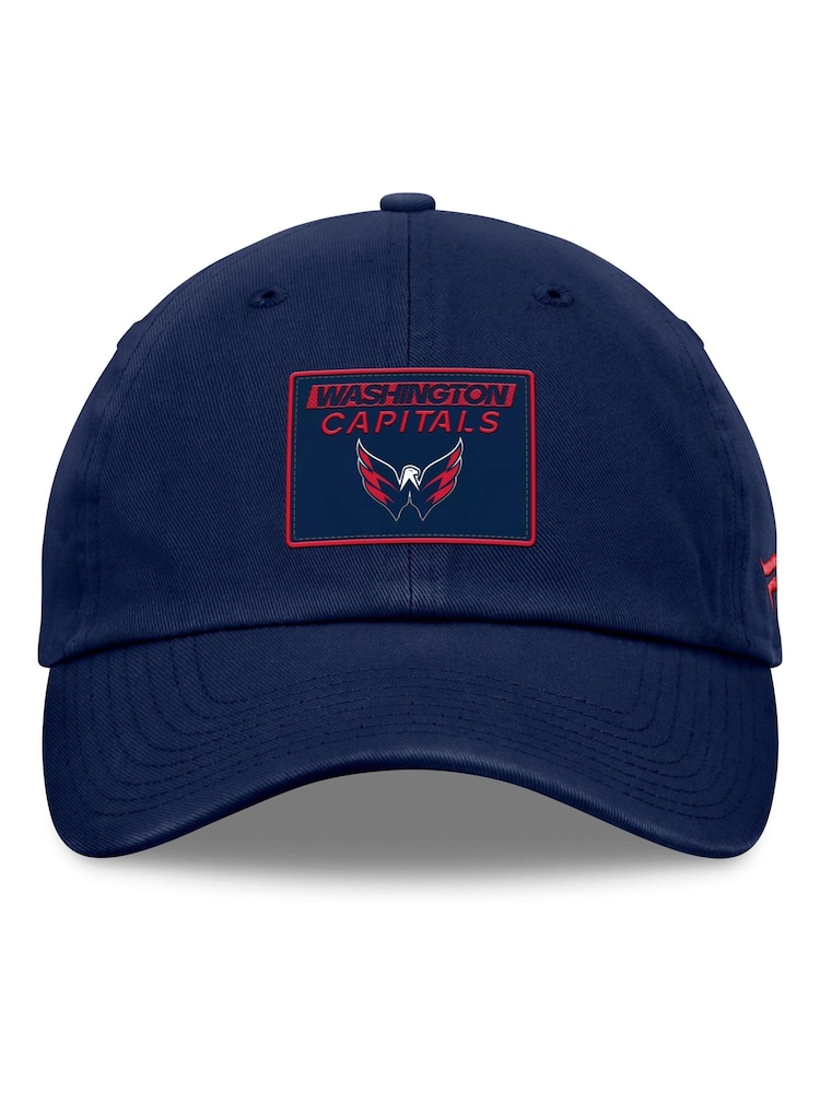 Fanatics Blue NHL Washington Capitals Authentic Pro Rink Prime Unstructured Adjustable 100% Cotton Cap - Image 2 of 3