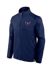 Fanatics Blue NHL Washington Capitals Authentic Pro Rink Full-Zip Fleece Jacket - Image 2 of 3