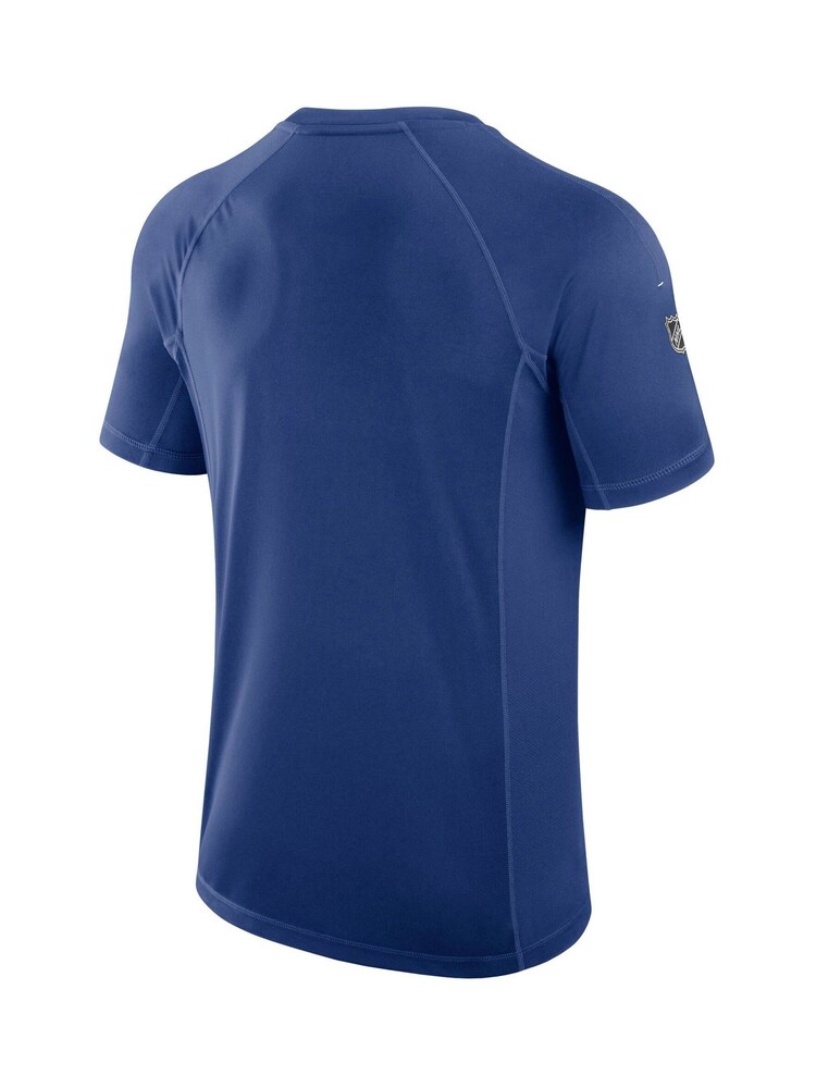 Fanatics Blue NHL Toronto Maple Leafs Authentic Pro Rink Tech Short Sleeve T-Shirt - Image 2 of 3