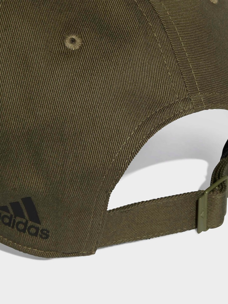 أخضر - قبعة قطن 100% Baseball Street من adidas - صورة 4 من 4