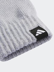 adidas Grey Gloves and Beanie Set - Image 3 of 4