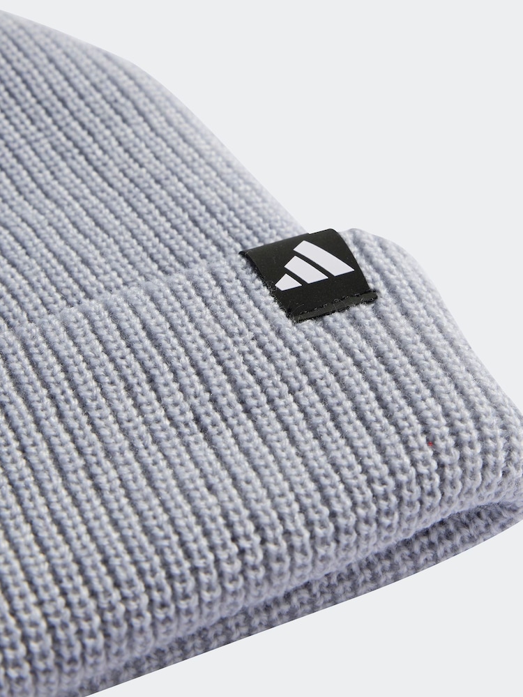 adidas Grey Gloves and Beanie Set - Image 4 of 4
