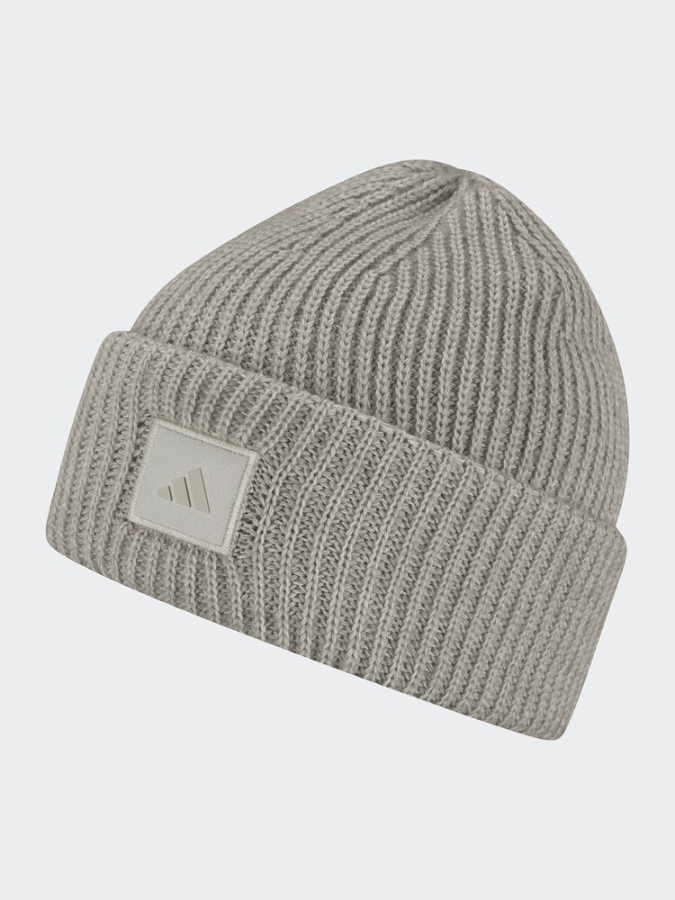 adidas Grey Wid Cuff Beanie - Image 1 of 3 adidas Grey Wid Cuff Beanie - Image 1 of 3