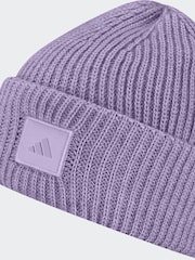 adidas Purple Wid Cuff Beanie - Image 1 of 2