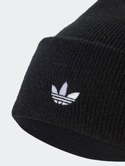 adidas Originals Black Adicolor Cuff Hat - Image 3 of 4