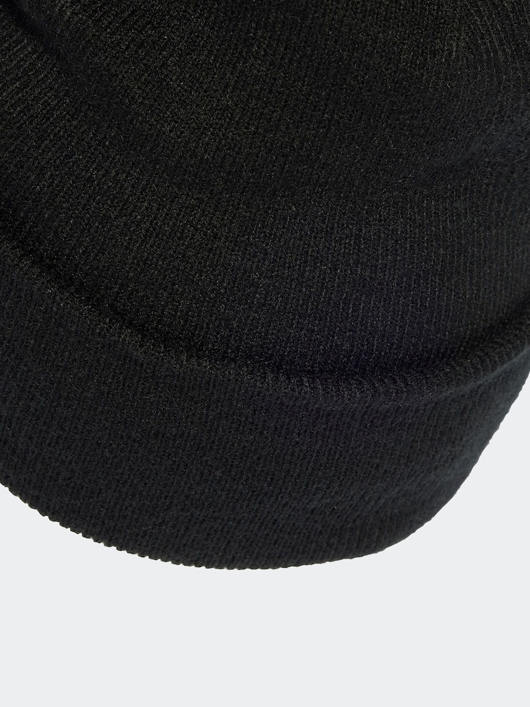 adidas Originals Black Adicolor Cuff Hat - Image 4 of 4 adidas Originals Black Adicolor Cuff Hat - Image 4 of 4