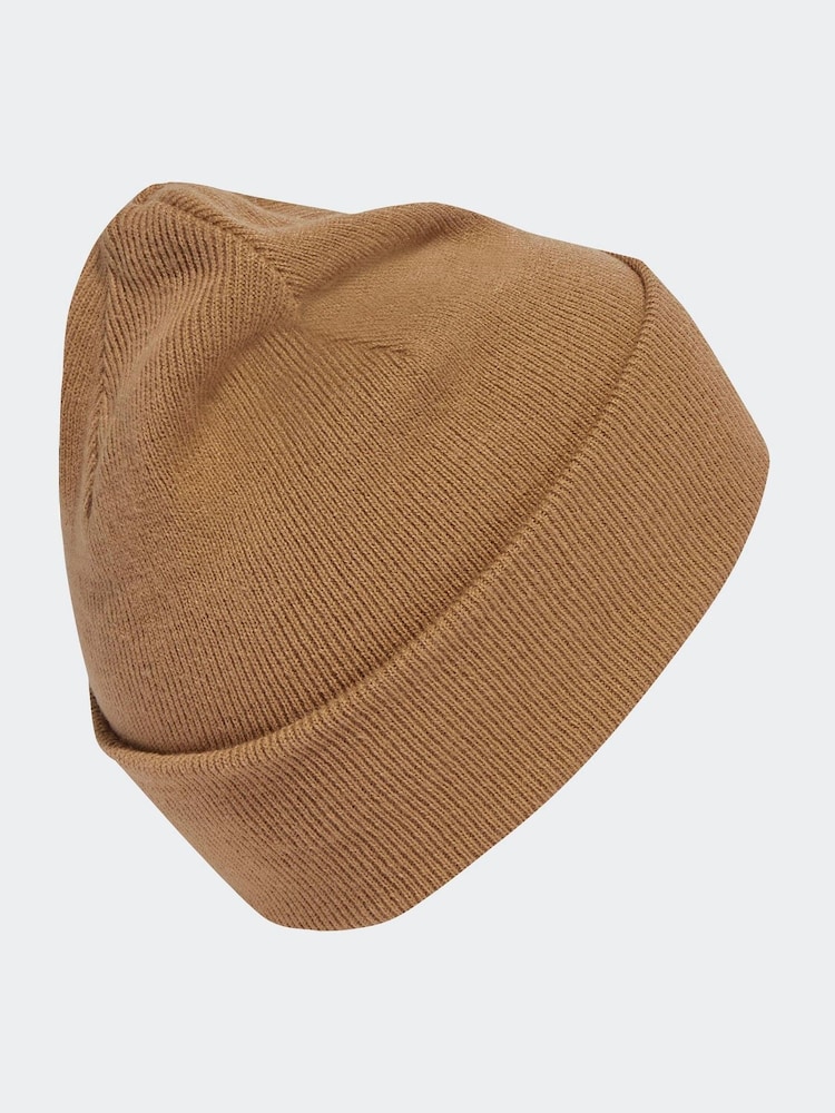 adidas Originals Brown Adicolor Cuff Hat - Image 2 of 4