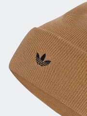adidas Originals Brown Adicolor Cuff Hat - Image 3 of 4