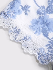 Floral Frill Sleeve Romper Playsuit - Image 2 of 2