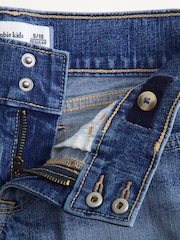 Medium Wash Low Rise Denim Shorts - Image 2 of 3