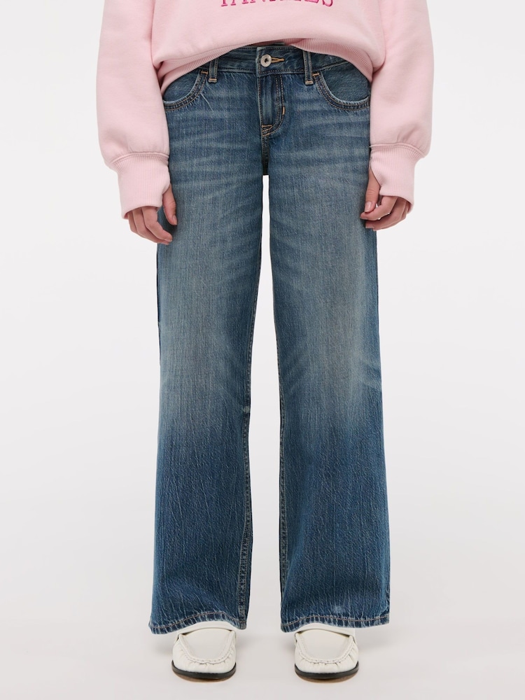 Low Rise Baggy Wide Leg Jeans - Image 1 of 11