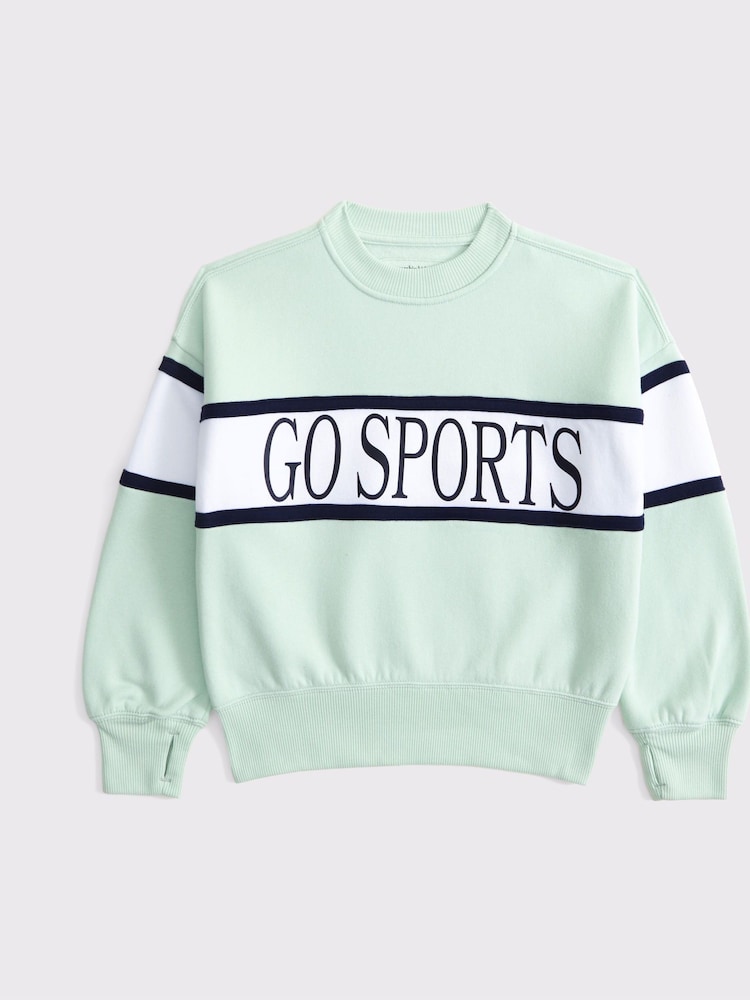 Sports Graphic Crew Neck Sweatshirt - Image 1 of 1