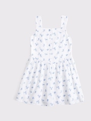 Structured Poplin Sleeveless Mini Dress - Image 1 of 1