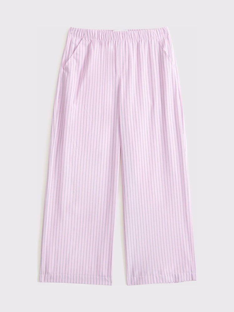 Poplin Pinstripe Pull On Trousers - Image 1 of 2