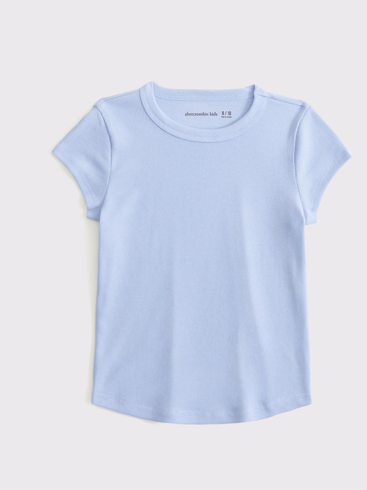 Basic Short Sleeve Baby Tee T-Shirt - Image 1 of 1