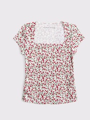 Short Sleeve Floral Print T-Shirt - Image 1 of 1