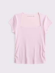 Short Sleeve Square Neck T-Shirt - Image 1 of 1