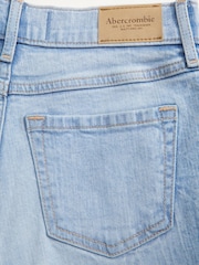 Light Wash High Rise Denim Shorts - Image 3 of 3