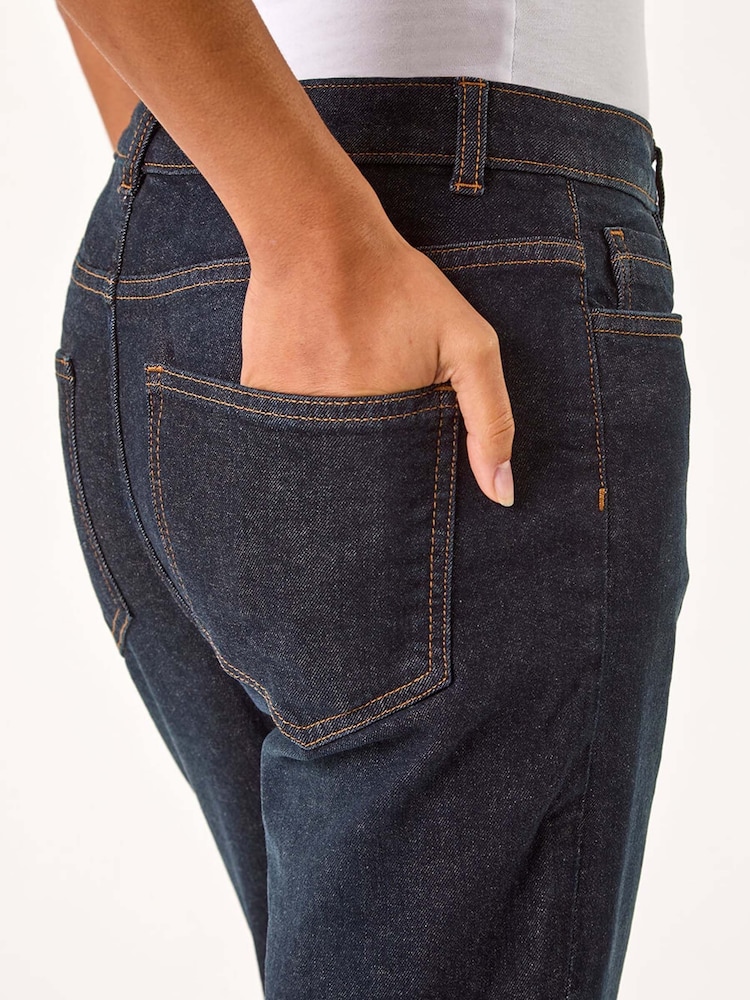Roman Slim Leg Turn Up Stretch Jeans - Bild 5 von 5
