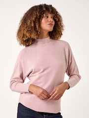 Roman Pink Sunray Embellished Jumper - Image 4 of 5