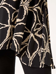Roman Stretch Floral Print Swing Top - Image 5 of 5
