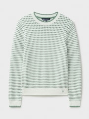 Crew Clothing Green Tanni Stitch Jumper - Image 5 of 5