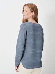 Crew Clothing Blue Crew Clothing Company Blue Tali Jumper - Image 2 of 5