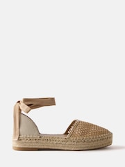 Mint Velvet Mesh Flat Espadrilles - Imagen 1 de 1