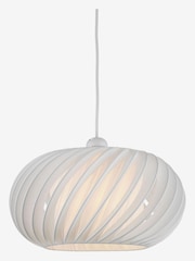 Dar Lighting White Easy Fit Explorer Pendant Ceiling Light - Image 1 of 3