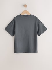Grey Glitterball Oversized Sequin Graphic Print T-Shirt (3-16yrs) - Image 6 of 8
