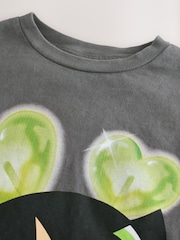 Charcoal Grey Powerpuff Girls Oversized License 100% Cotton T-Shirt (3-16yrs) - Image 3 of 5