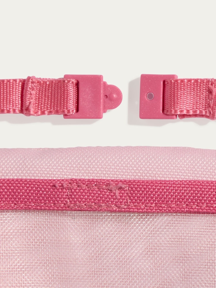 adidas Pink Kids School Organizer Bag - Image 4 of 4 adidas Pink Kids School Organizer Bag - Image 4 of 4