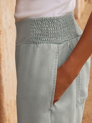 Mid Blue Hareem Lightweight Denim Trousers - Image 5 of 8
