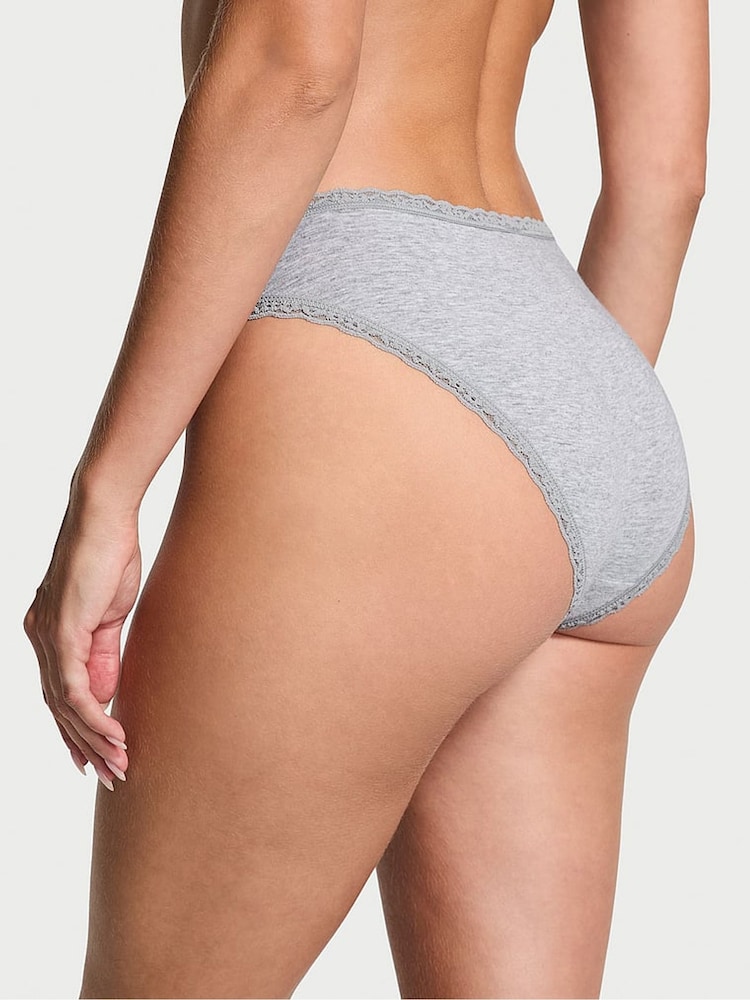 Victoria's Secret Grey Heather Bikini Knickers - Image 2 of 3