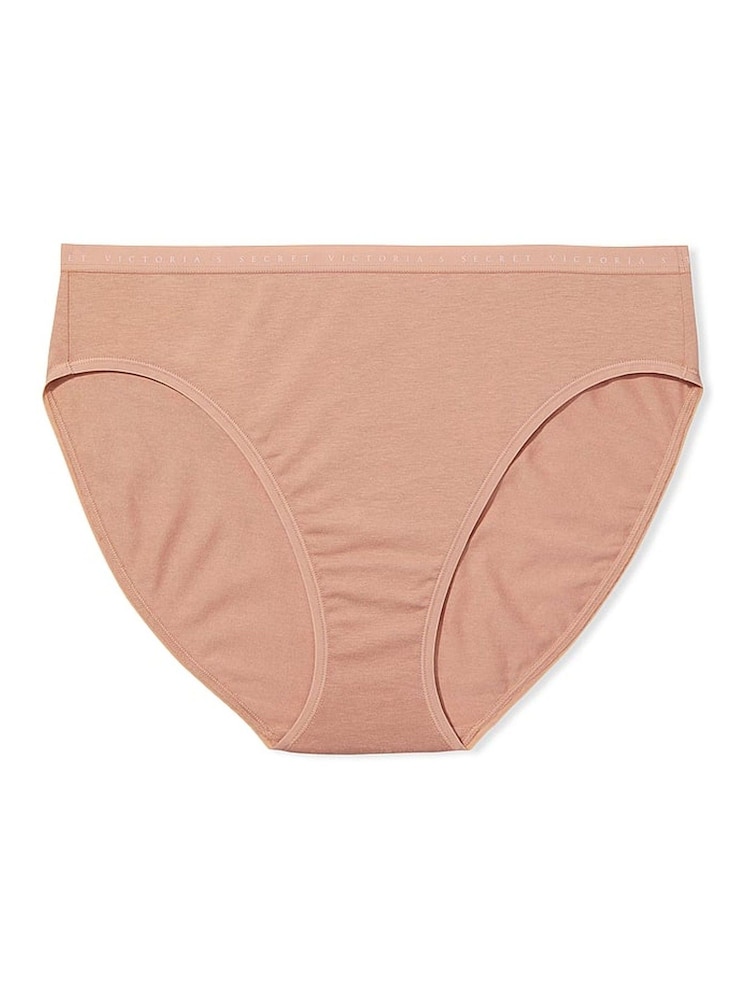 Victoria's Secret Praline Nude Logo Brief Knickers - Image 3 of 3