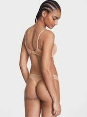 Victoria's Secret Praline Nude Logo Thong Knickers - Image 2 of 3