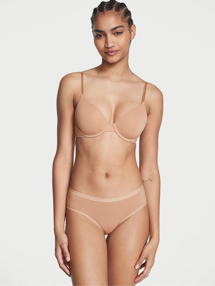 Victoria's Secret Praline Nude Hipster Knickers - Image 1 of 3