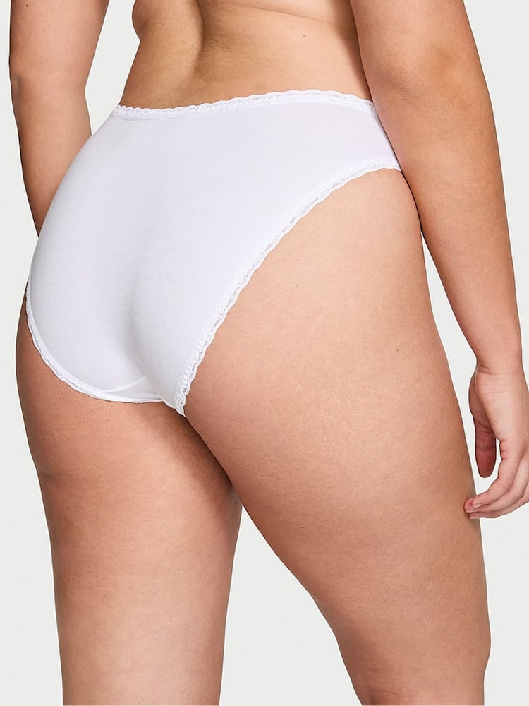 Victoria's Secret White Bikini Knickers - Image 2 of 3