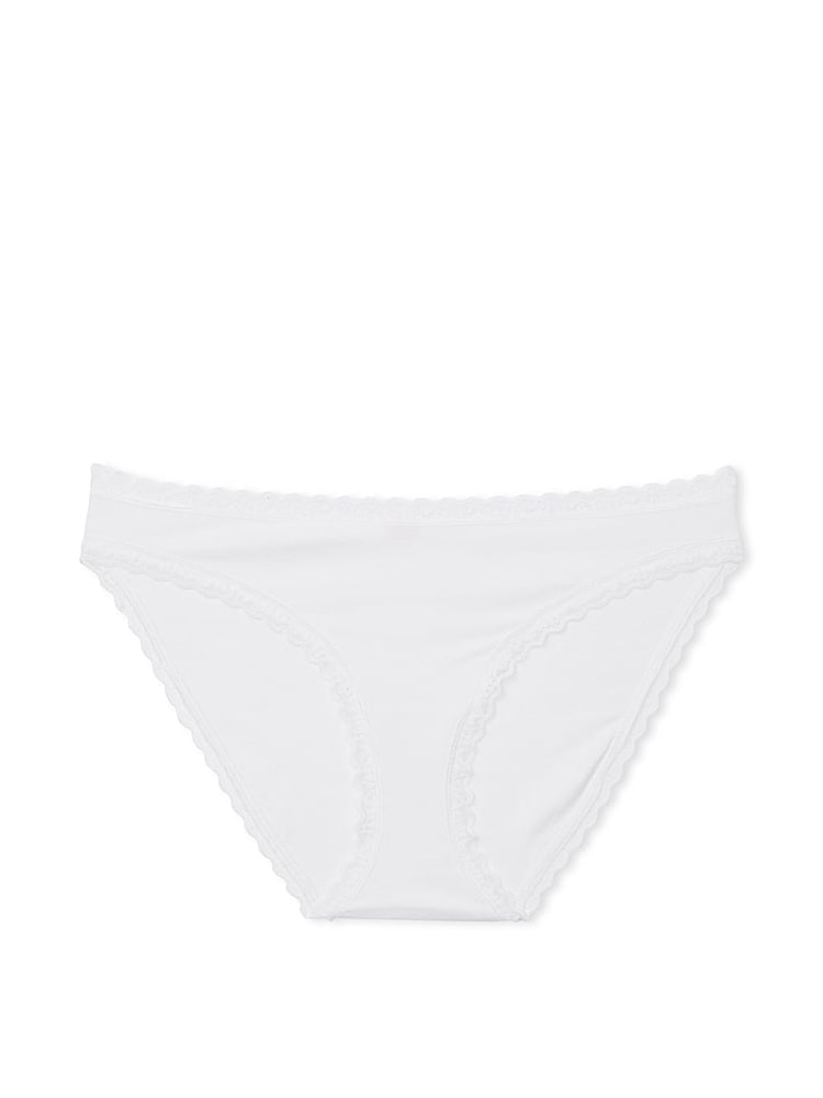Victoria's Secret White Bikini Knickers - Image 3 of 3 Victoria's Secret White Bikini Knickers - Image 3 of 3