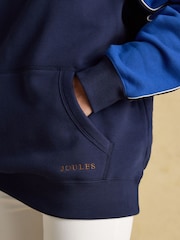 Joules Official Blenhiem Navy European Championship 1/4 Zip Sweatshirt - Image 7 of 9