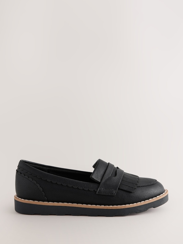 Schwarz - School Loafers - Bild 2 von 5