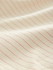 Striped One shoulder Denim Top - Image 7 of 9